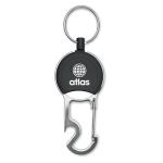 PULRIC Retractable badge holder set Black