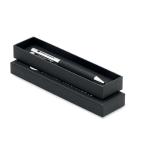 SCRIBI Metal twist ball pen in box Black