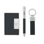 SCRIBI 3 3 piece gift set in box Black