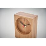 CLAMBU Bamboo table clock Timber