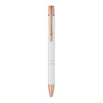 BERN ROSE Recycled aluminium pen White