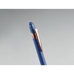 SCRIBBLE Druckkugelschreiber Aluminium Blau