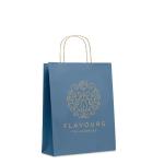 PAPER TONE M Medium Gift paper bag  90 gr/m² Aztec blue