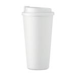 TUESDAY Double wall tumbler 450 ml White