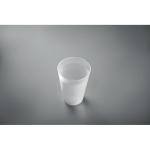 FESTA LARGE Reusable event cup 300ml Transparent white