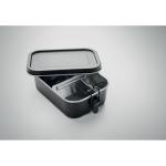 CHAN LUNCHBOX COLOUR Lunchbox Edelstahl 750ml Schwarz