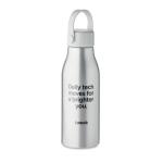 NAIDON Aluminium bottle 650ml Flat silver