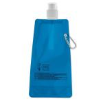 GATES Faltbare Wasserflasche Transparent blau