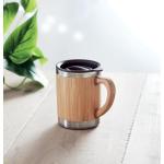 MOKKA Double wall mug 300ml Timber