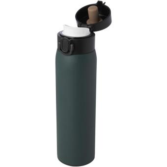 Sika 450 ml RCS certified recycled stainless steel insulated flask Forest green