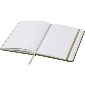 Spectrum A5 notebook with blank pages Forest green