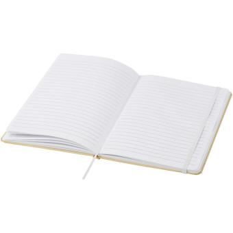 Nelida A5 recycled cardboard hard cover notebook White