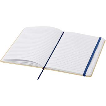 Nelida A5 recycled cardboard hard cover notebook Ocean