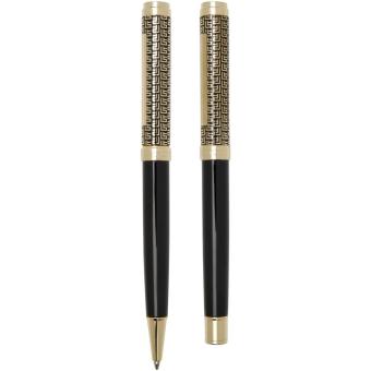 Legato ballpoint and rollerball pen set Gold