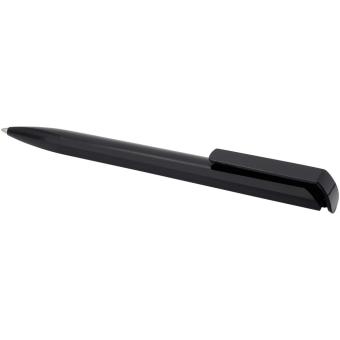 Lucia recycled plastic ballpoint pen Black