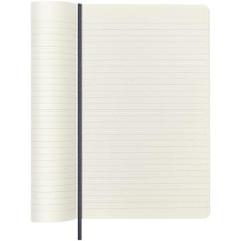 Moleskine 100% VEGEA® Capri L soft cover notebook - ruled Corporate blue