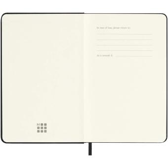 Moleskine Hardcover 12 Monate Tageskalender , Pocket-Format Schwarz