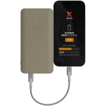 Xtorm XG220 Go2 15W 20.000 mAh fast charge power bank Sandstone