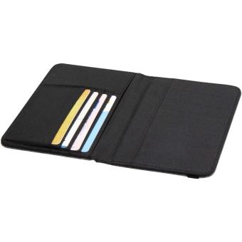 Ross GRS RPET RFID passport holder Heather smoke