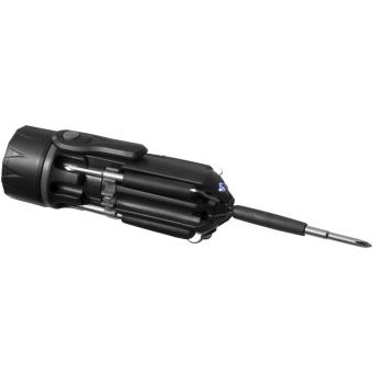 Spidey 8-in-1 screwdriver with torch Black