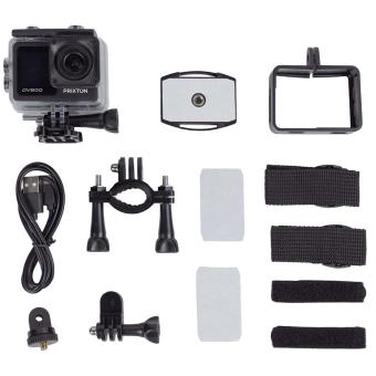 Prixton DV800 5K dual screen action camera Black