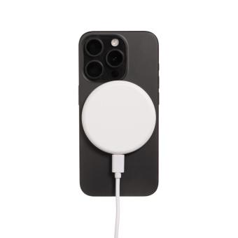 XD Collection Magnapad 15W RCS rplastic magnetic 3 in 1 charging pad White