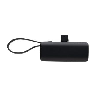 XD Collection Powerlink 3000mah iOS-Connector Powerbank aus RCS rPlastic Schwarz