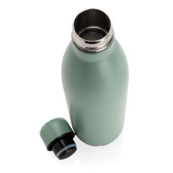 XD Collection Solid colour vacuum stainless steel bottle 750ml Green