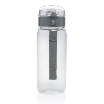 XD Collection Yide RCS  rPET verschließbare Wasserflasche 600ml Transparent