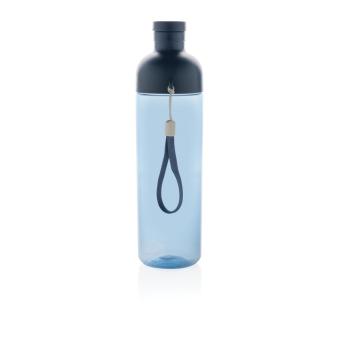 XD Collection Impact RCS recycled PET leakproof water bottle 600ml Navy