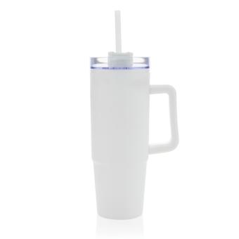 XD Collection Tana RCS plastic tumbler with handle 900ml White