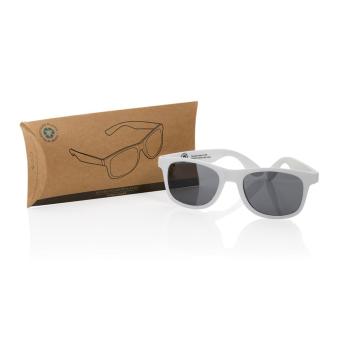 XD Collection Sonnenbrille aus RCS recyceltem PP-Kunststoff Weiß