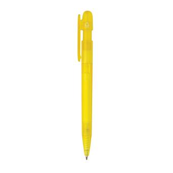 XD Collection Devin GRS certified RABS pen transparent Yellow