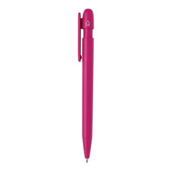 XD Collection Devin Solid Stift aus GRS zertifiziertem rABS Rosa