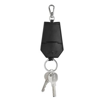 Swiss Peak SP Tula RCS certified recycled PU key holder and pen set Black