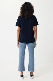 Iqoniq Kakadu relaxed recycled cotton t-shirt, navy Navy | XS