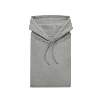 Iqoniq Torres recycled cotton hoodie undyed, heather grey Heather grey | L