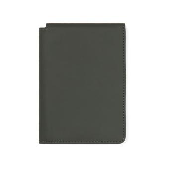 VINGA Baltimore RCS recycled polyester RFID passport cover Green