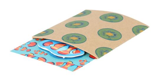 CreaSleeve Kraft 330 custom kraft paper sleeve Nature