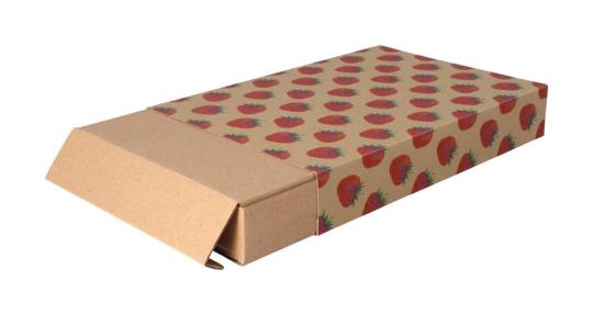 CreaSleeve Kraft 331 Individueller Pappschuber aus Kraftpapier Natur