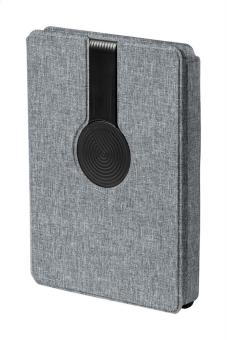 Morrison wireless charger notebook Dark grey