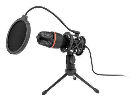 Densha streamer microphone Black