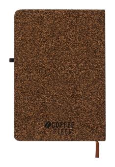 Glampex coffee fibre notebook Brown