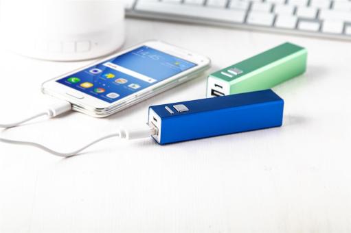 Thazer Powerbank Blau/weiß