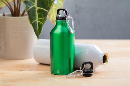 Raluto recycled aluminium bottle Green