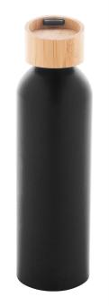 Ralusip Plus recycled aluminium bottle Black