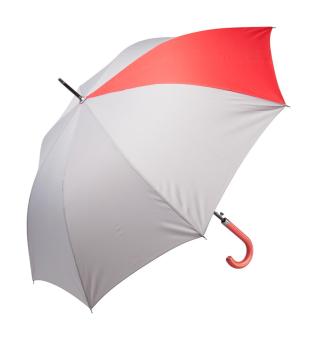 Stratus umbrella Gray/red