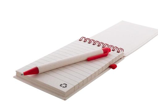 Relact Jot milk carton notebook Red