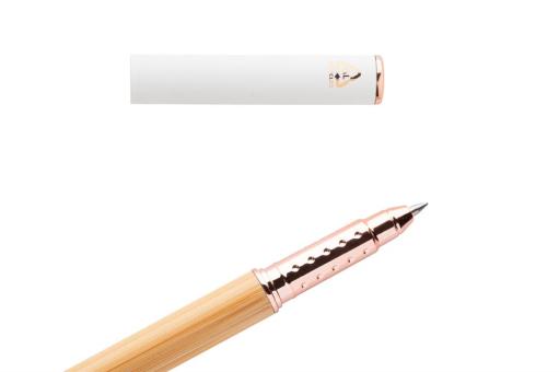 Blush roller pen White