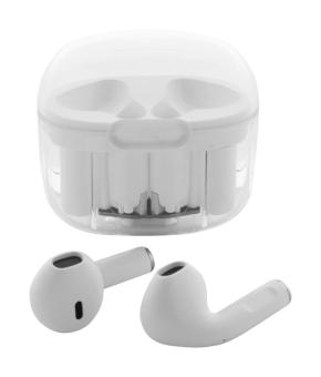 Trance RABS transparent bluetooth earphones White